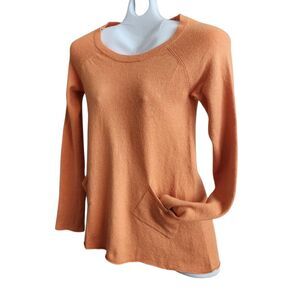 Sundance Cashmere/Rabbit/Lambswool Blend Sweater-XS-Rolled Hem-Boho-Cottagecore